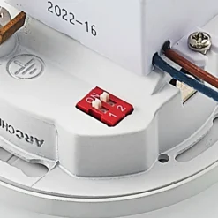 Arcchio Neru lámpara empotrada LED redondo, blanco
