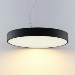 Arcchio Noabelle lámpara colgante LED, negro 80 cm