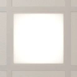 Arcchio Panel empotrado LED Viñas, 4.000 K, 36 W, 62 cm x 62 cm