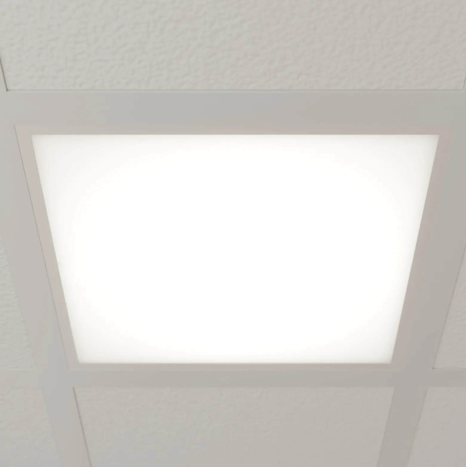 Arcchio Panel empotrado LED Viñas, 4.000 K, 36 W, 62 cm x 62 cm