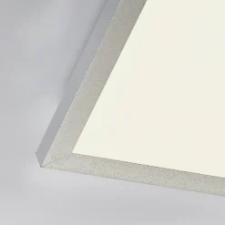 Arcchio Panel LED Arthur, 120 x 30 cm, plateado, 4000 K