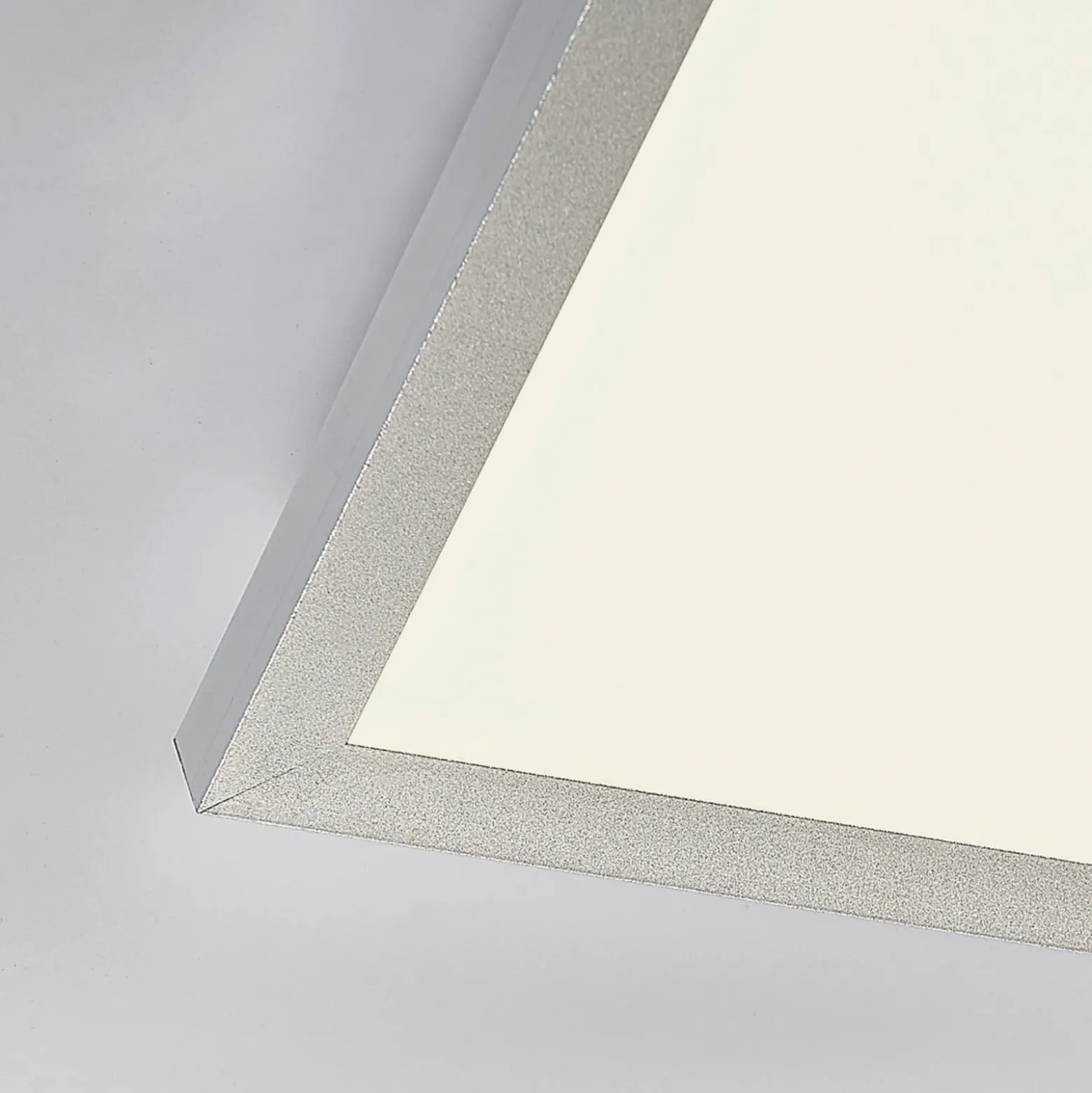 Arcchio Panel LED Arthur, 120 x 30 cm, plateado, 4000 K