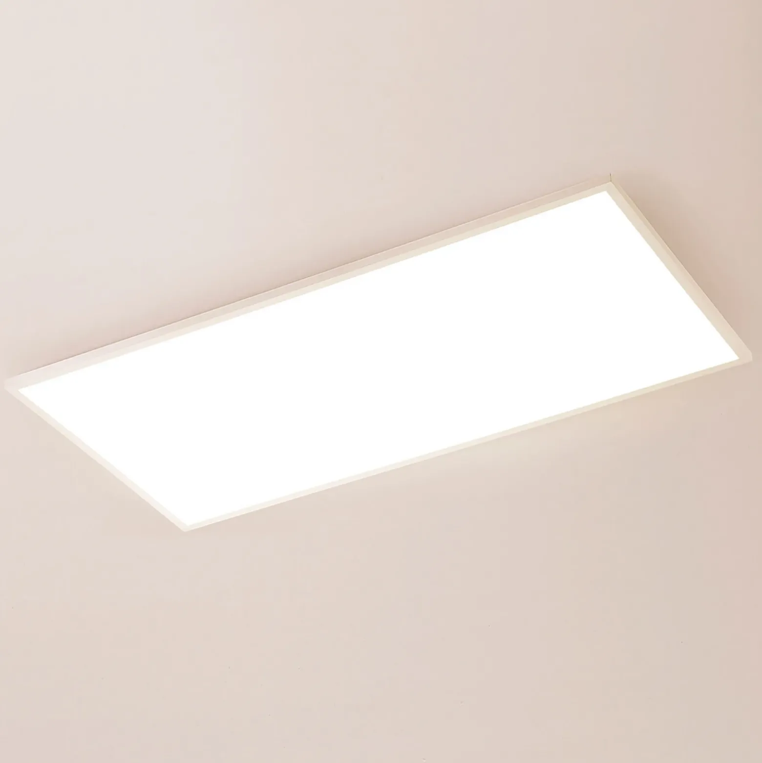 Arcchio panel LED Arya, atenuable, 119 cm x 59 cm, metal