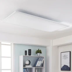 Arcchio panel LED Arya, atenuable, 119 cm x 59 cm, metal