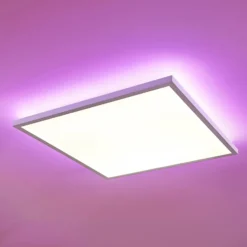 Arcchio Panel LED Brenda, 60 cx 60 cm, CCT, control remoto