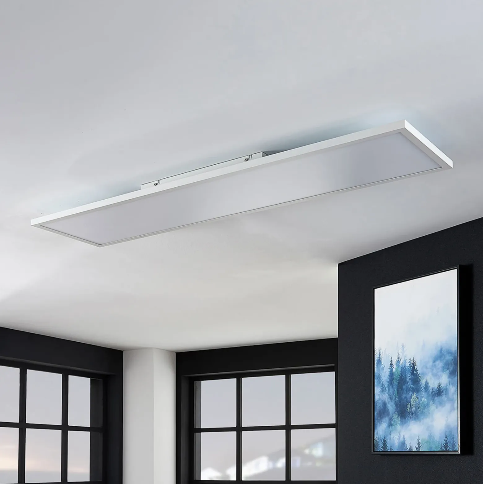 Arcchio Panel LED Brenda, 120 x 30 cm, CCT, control remoto