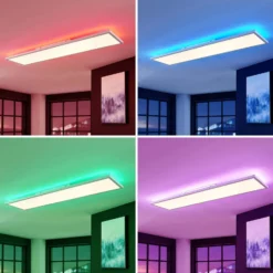 Arcchio Panel LED Brenda, 120 x 30 cm, CCT, control remoto