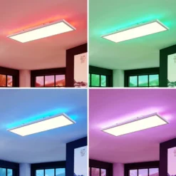 Arcchio Panel LED Brenda, 80 x 30 cm, CCT, control remoto