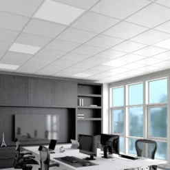 Arcchio Panel LED empotrado Viñas, 62 cm, blanco, aluminio, CCT