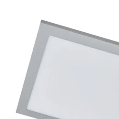 Arcchio Panel LED Lyndra, 80 cm, plata, aluminio, atenuable, CCT