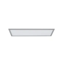 Arcchio Panel LED Lyndra, 80 cm, plata, aluminio, atenuable, CCT