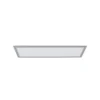Arcchio Panel LED Lyndra, 80 cm, plata, aluminio, atenuable, CCT