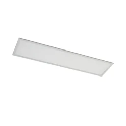 Arcchio Panel LED Lyndra, 120 cm, plata, aluminio, atenuable, CCT
