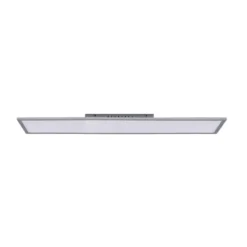 Arcchio Panel LED Lysander, 50W, CCT, 119cm, plata