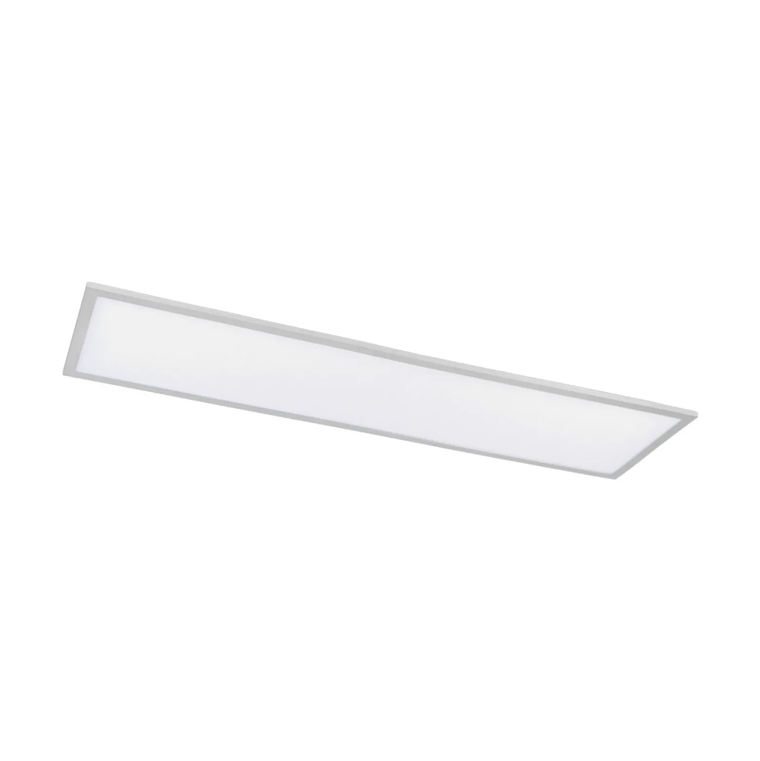 Arcchio Panel LED Lysander, 50W, CCT, 119cm, plata