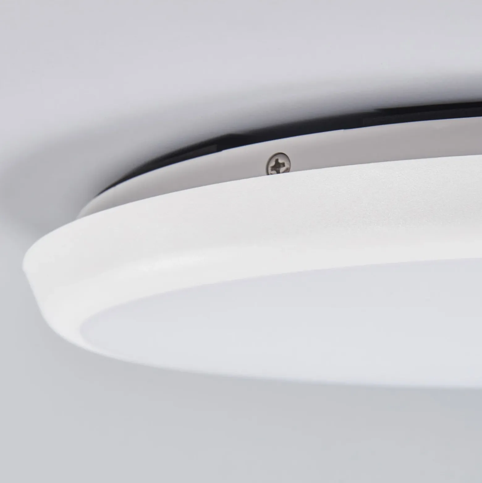 Arcchio plafón LED Augustin, Ø 30 cm, CCT, blanco, IP54