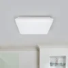 Arcchio plafón LED Augustin, 25 x 25 cm, blanco, IP54