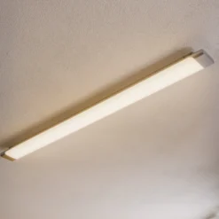 Arcchio Plafón LED Vinca, 120 cm, 3.450 lm, 4.000 K