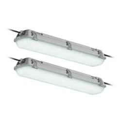 Arcchio Rao Lámpara LED resistente a la humedad, longitud 61,8 cm, lote de 2