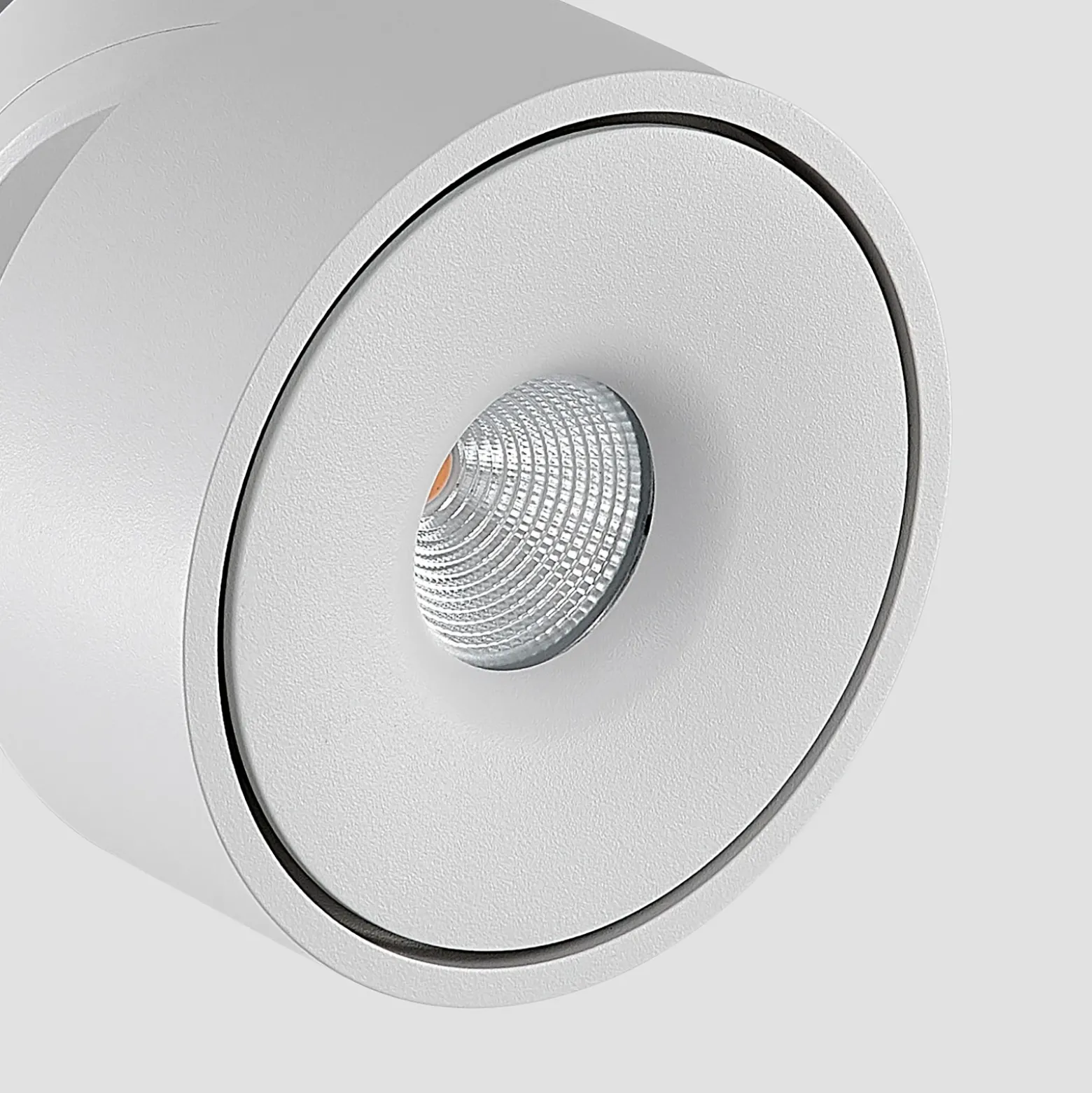 Arcchio Rotari Lámpara LED de techo, blanca, orientable, metal