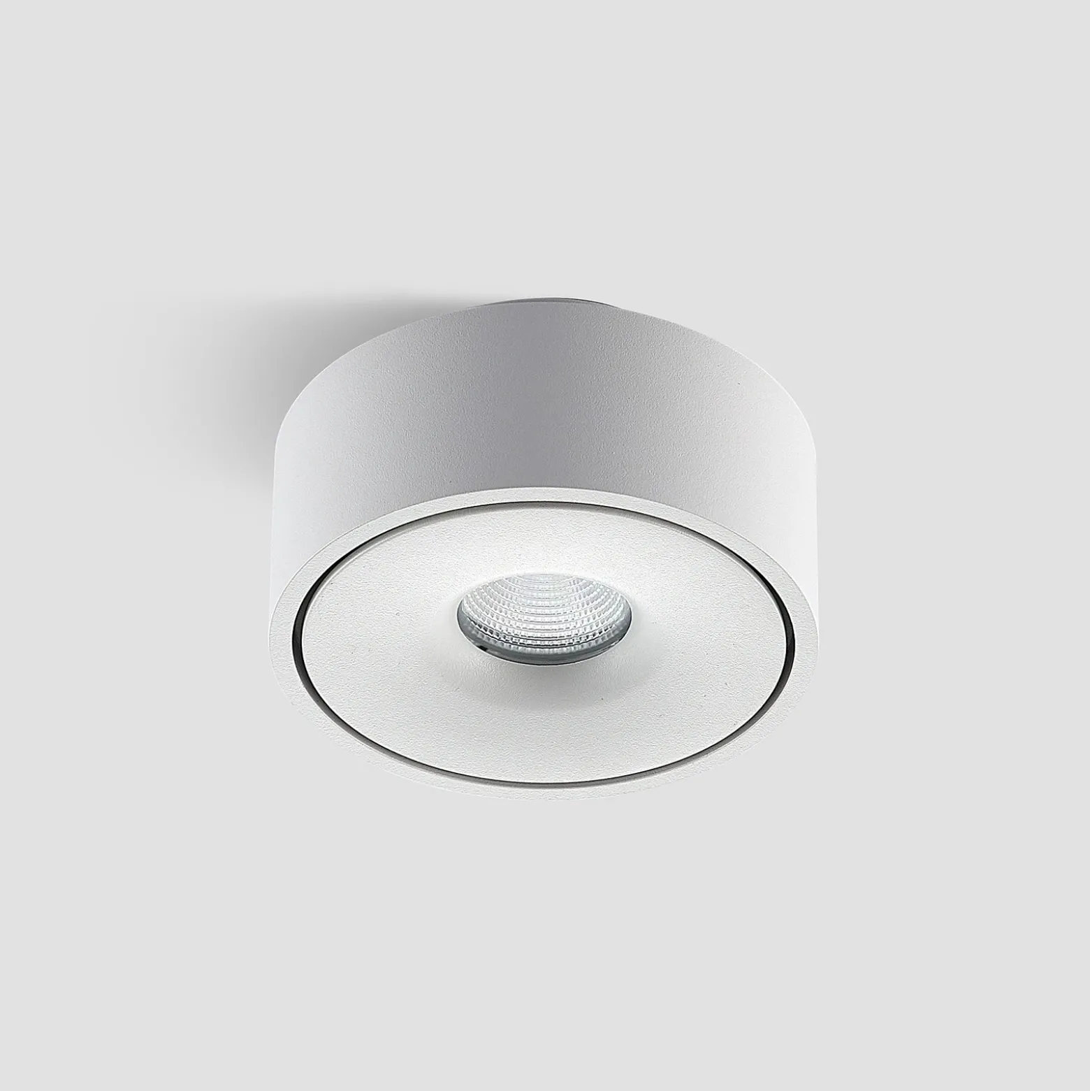 Arcchio Rotari Lámpara LED de techo, blanca, orientable, metal