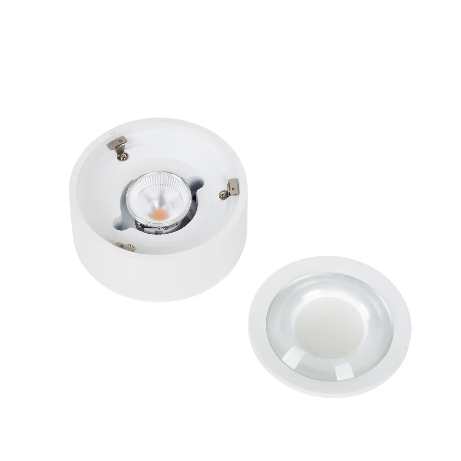 Arcchio Rotari Lámpara LED de techo, lente, 1 luz fija