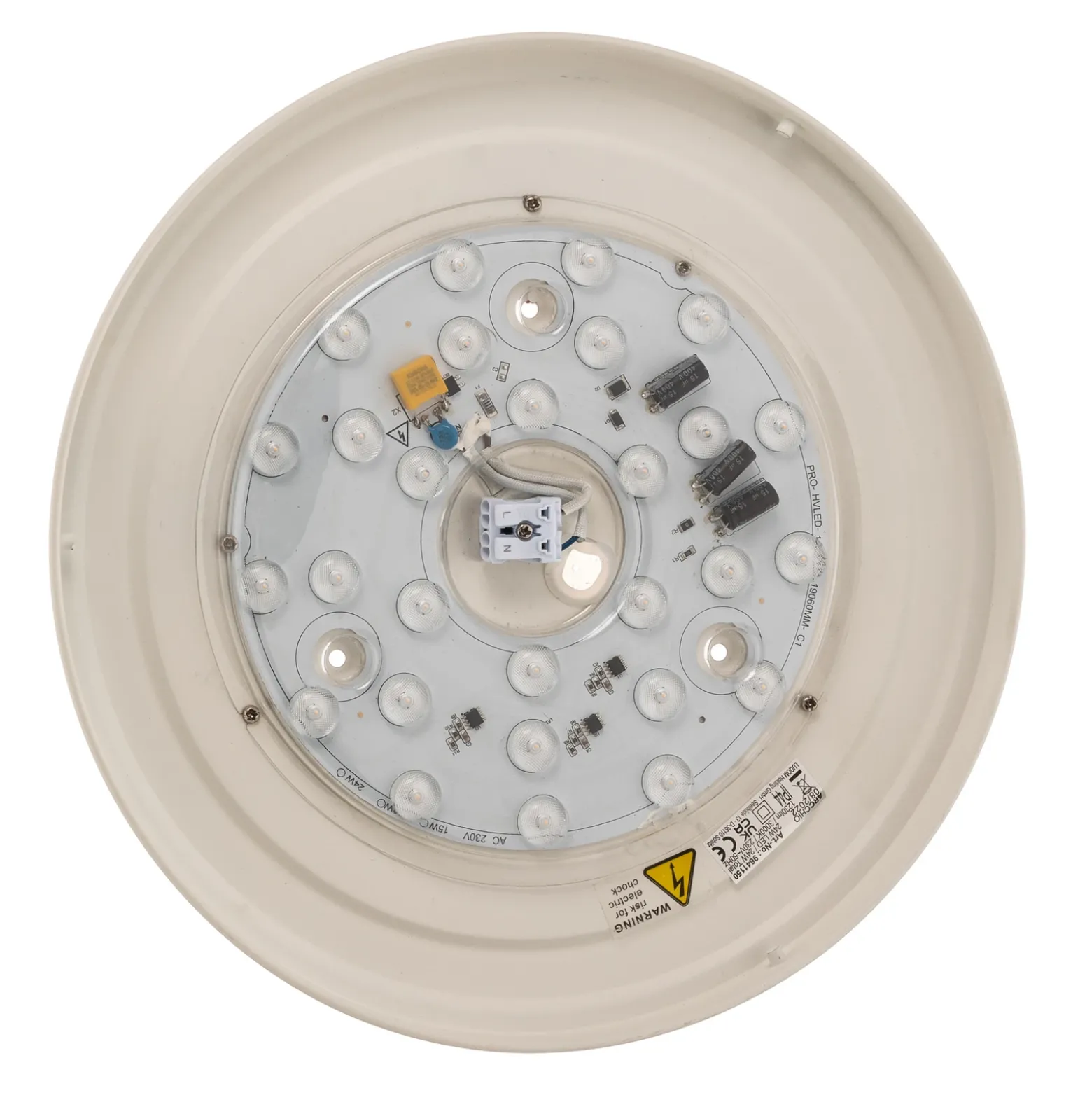 Arcchio Sinovu Lámpara de techo para baño LED, cromo, 34 cm