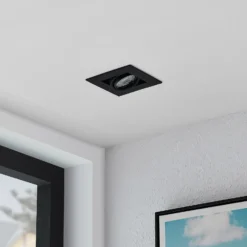 Arcchio Taneja Lámpara empotrable, 1 luz, negra