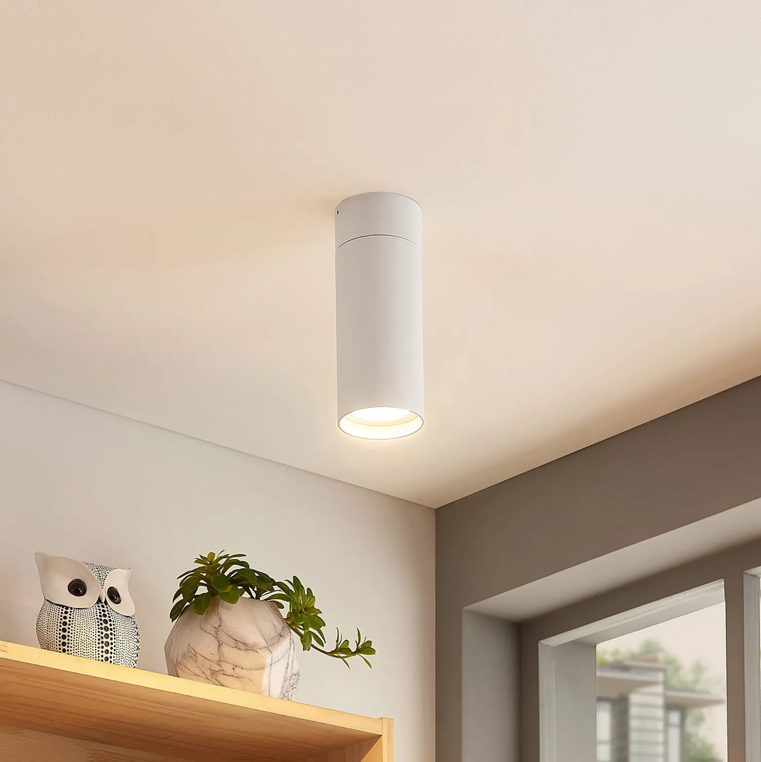 Arcchio Thabo downlight LED orientable para techo, 21,5 W