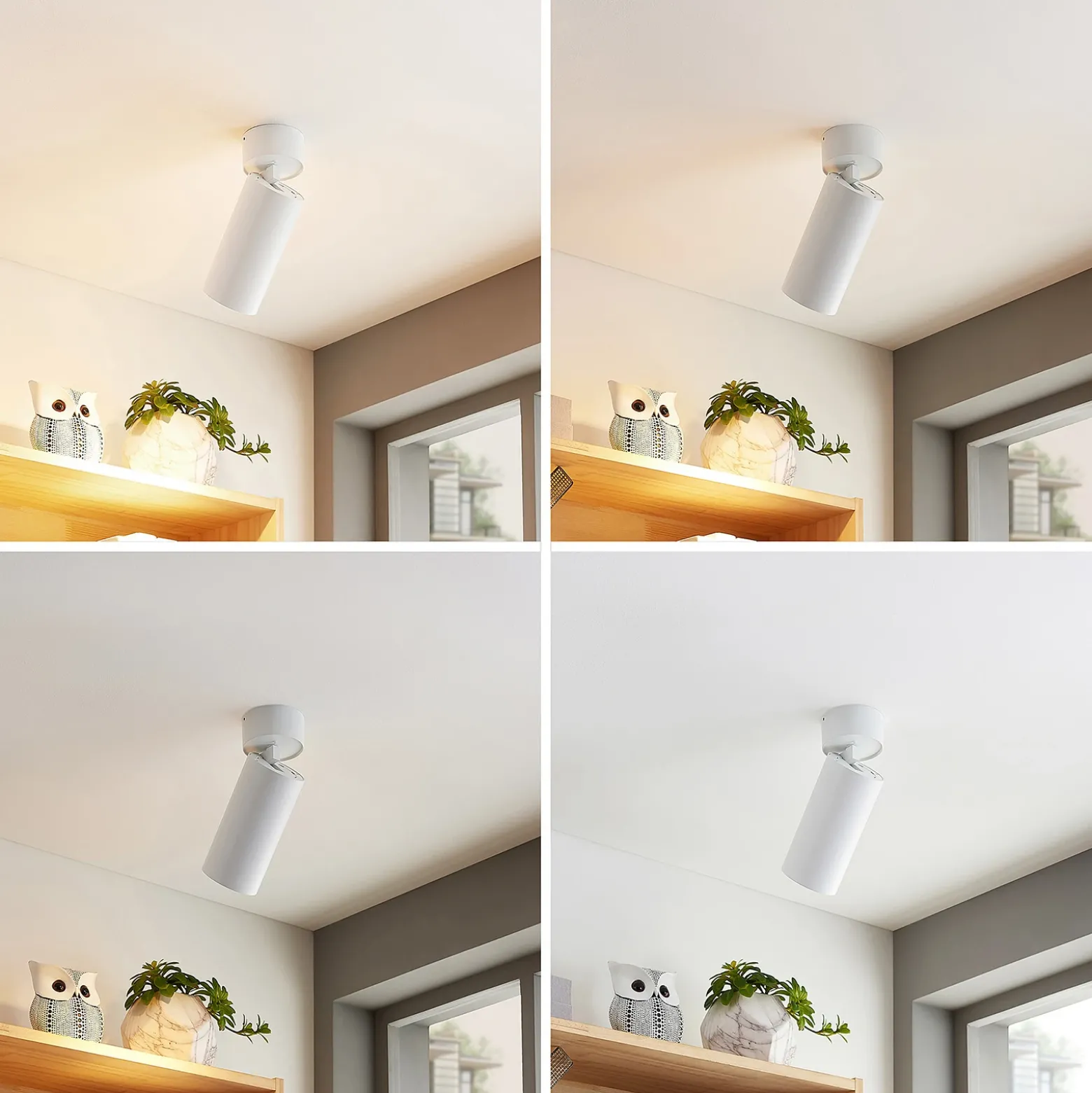 Arcchio Thabo downlight LED orientable para techo, 21,5 W