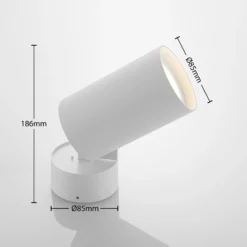 Arcchio Thabo foco de techo LED, ajustable, 12,5W