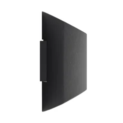 Arcchio Vilja aplique, negro, oro, ovalado