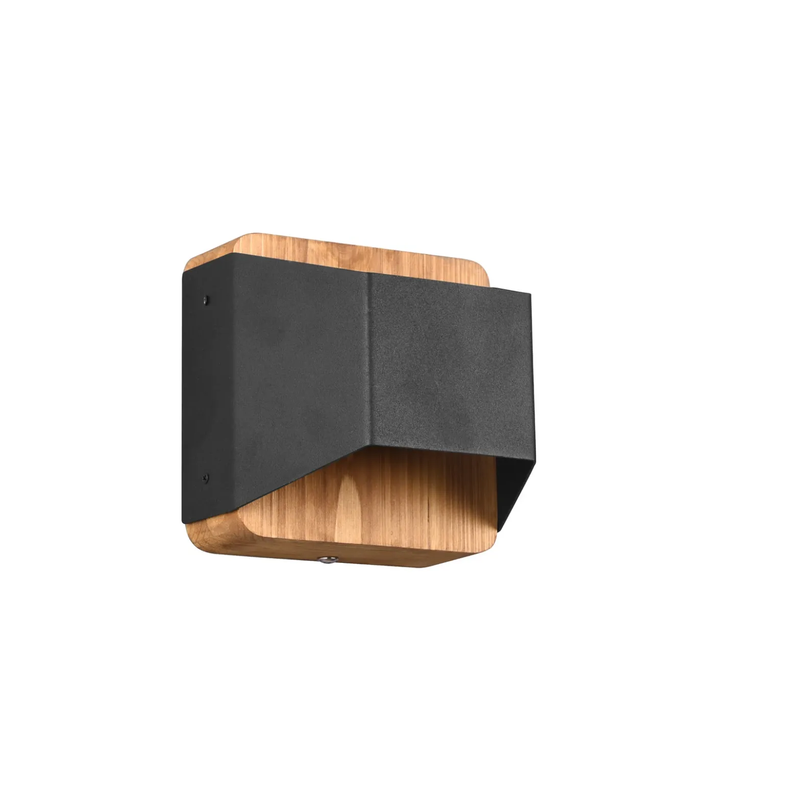 Arino aplique de pared LED, negro, ancho 12,2 cm