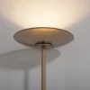 Atenuador de la lámpara de pie LED PURE Moon de aluminio/vidrio color