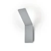 Ava aplique de pared LED, níquel mate, aluminio, 1 luz