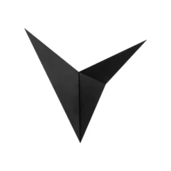 Bañador de pared Bird 3201, diseño triangular, negro