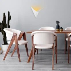 Bañador de pared Bird 3202, diseño triangular, blanco
