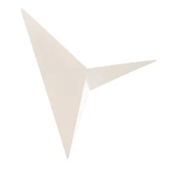 Bañador de pared Bird 3202, diseño triangular, blanco