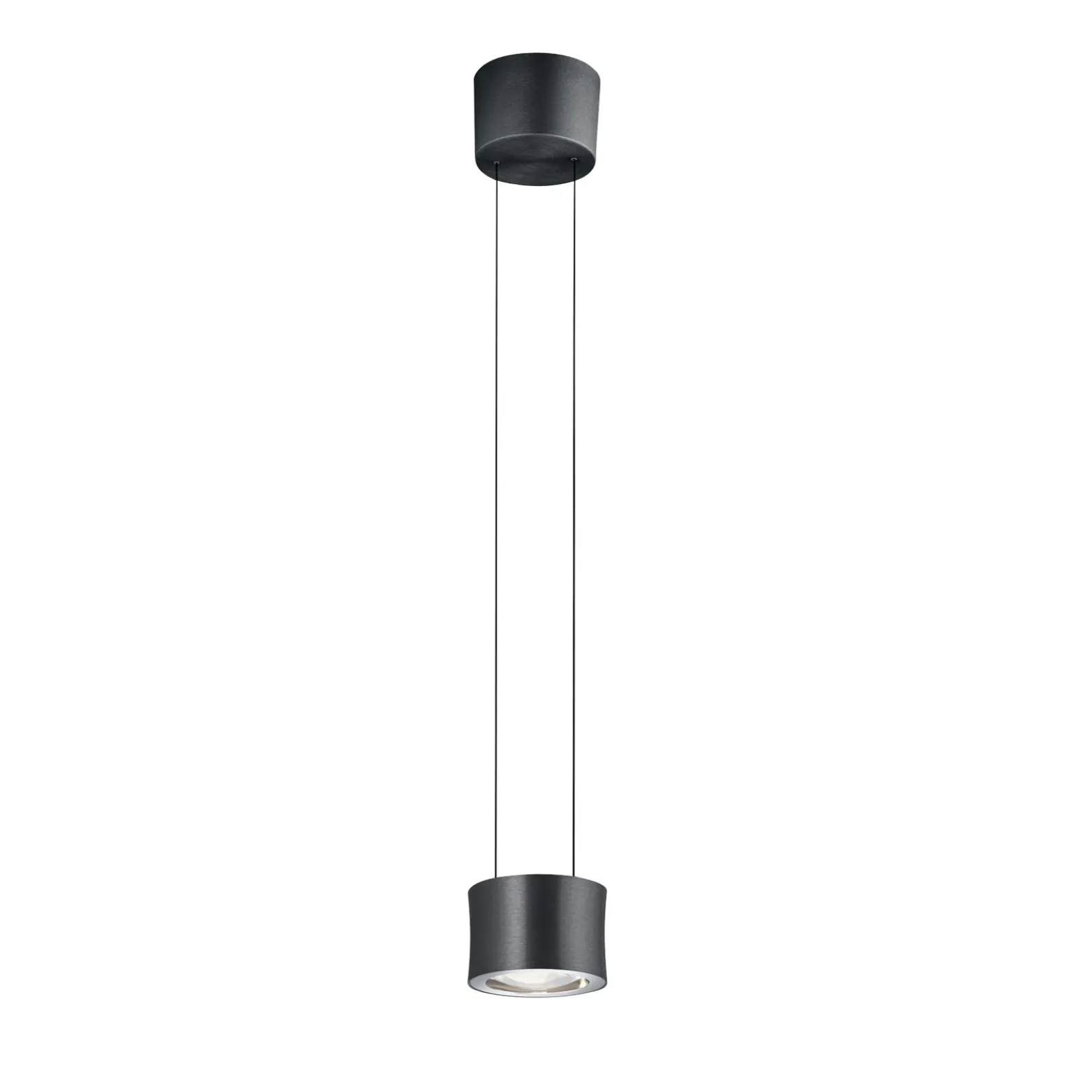 BANKAMP Impulse Flex colgante LED 1 luz negro