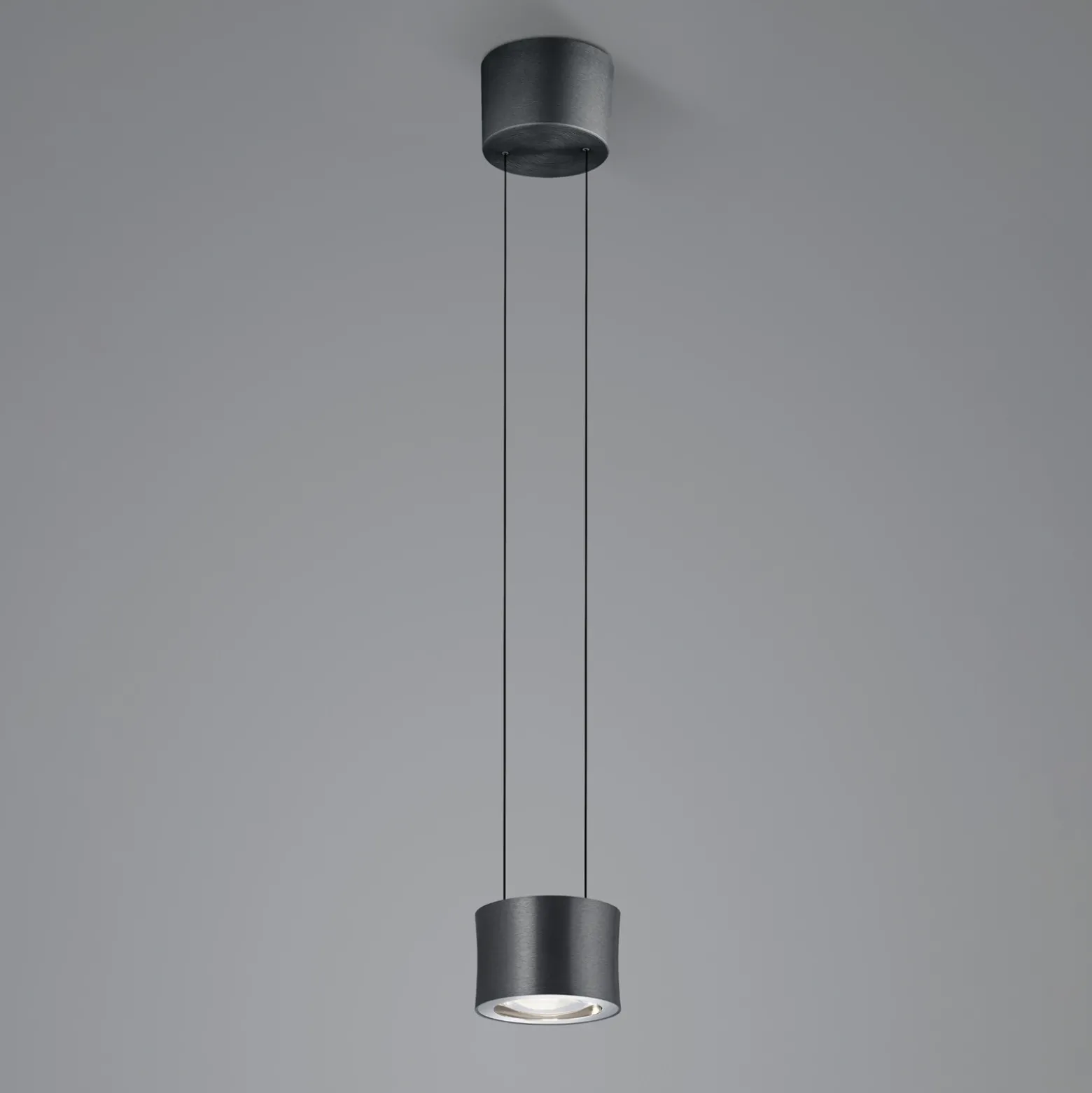 BANKAMP Impulse Flex colgante LED 1 luz negro