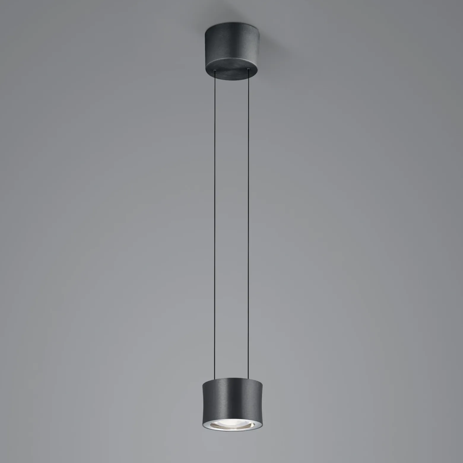 BANKAMP Impulse Flex colgante LED 1 luz negro
