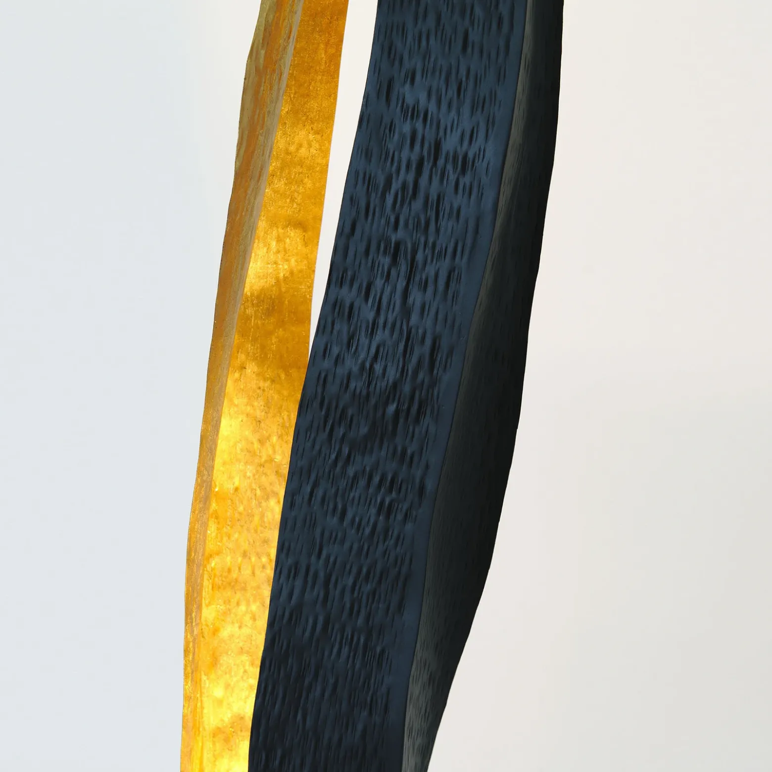 Barbone lámpara de pie, marrón-negro, oro