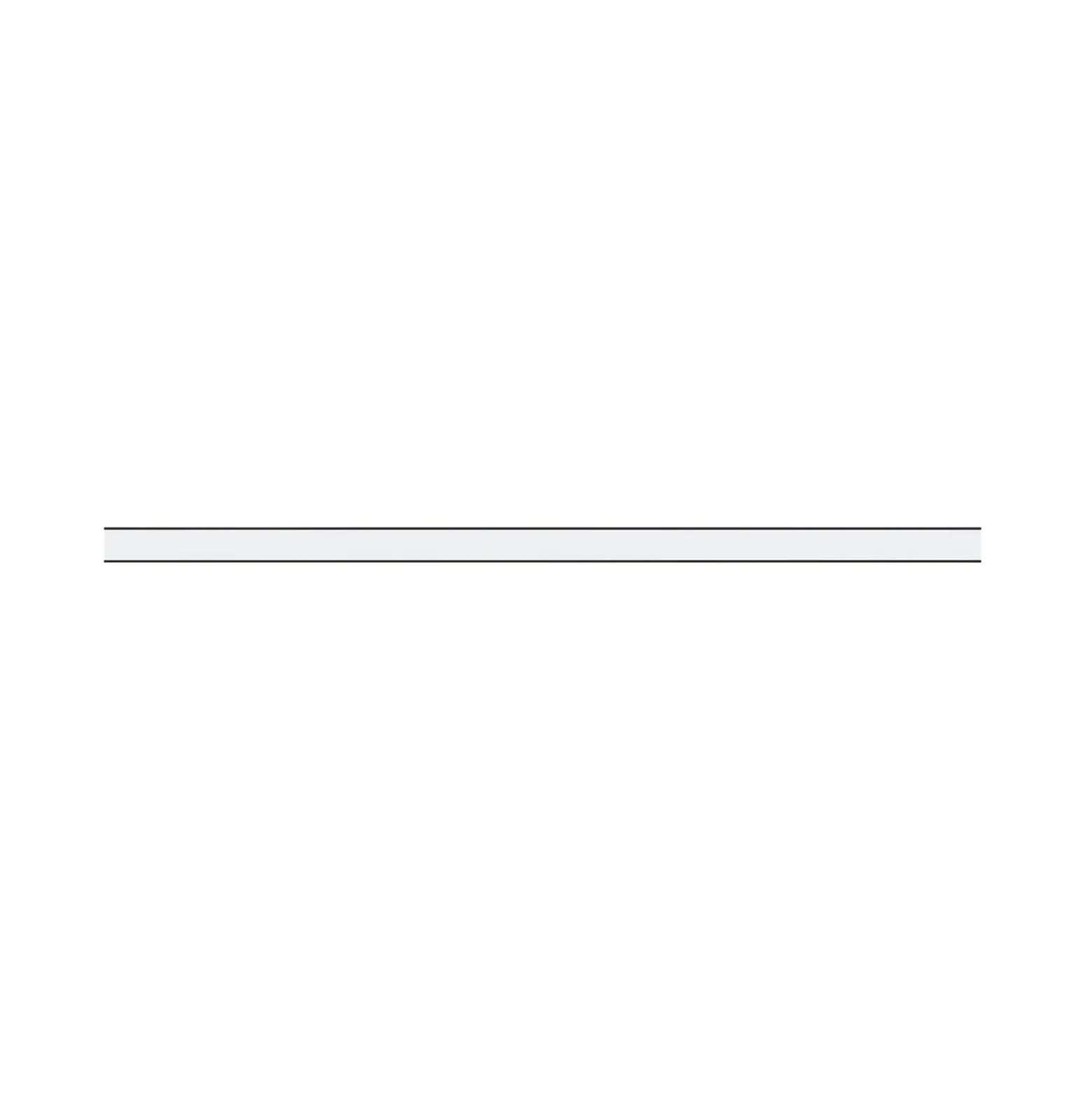 Barra de luz LED Linion de Paulmann, negra, 100 cm, 3000 K