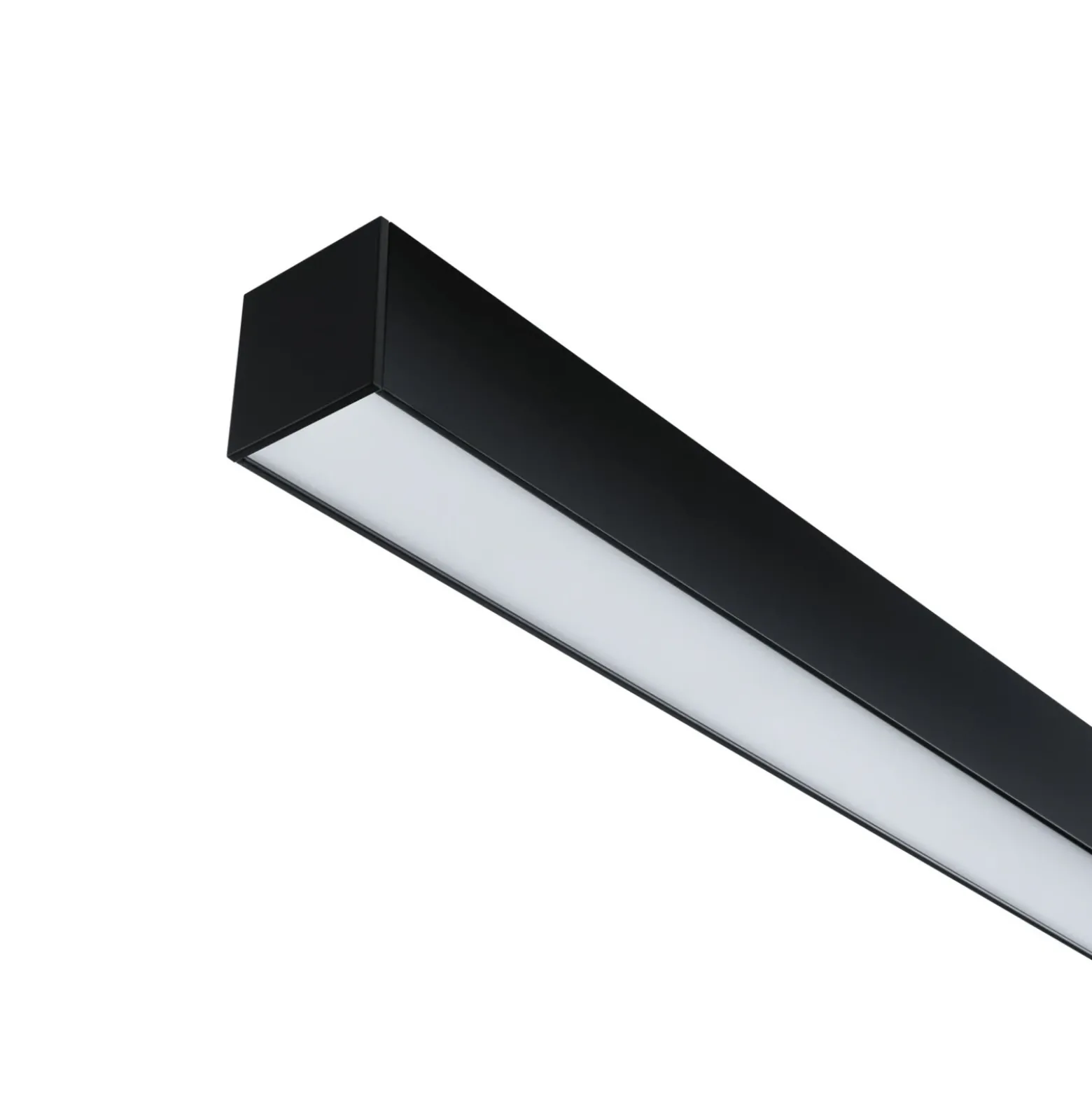 Barra de luz LED Linion de Paulmann, negra, 100 cm, 3000 K