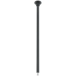 Barra de montaje para carril DUOline, negra, 25cm