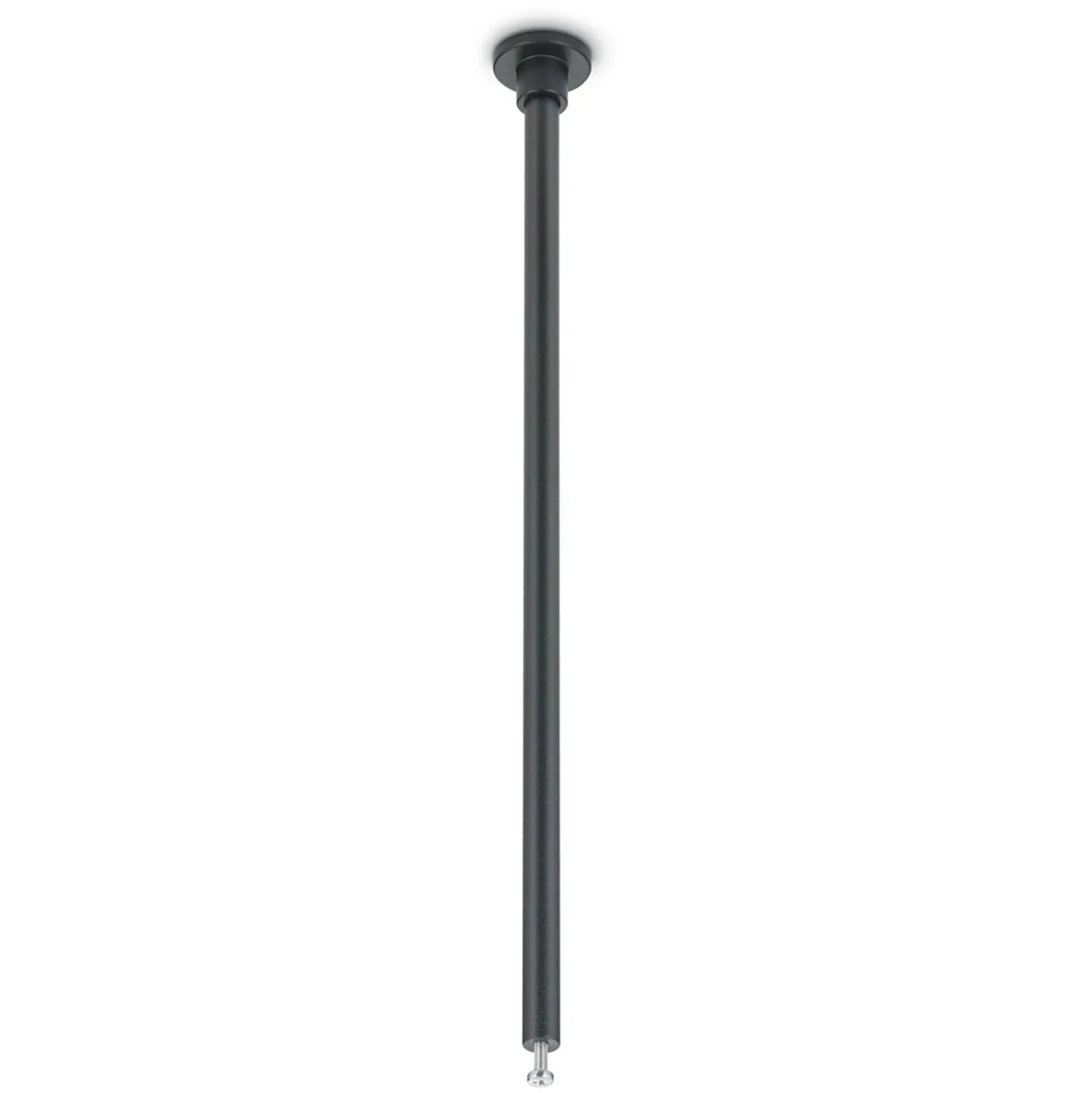Barra de montaje para carril DUOline, negra, 25cm