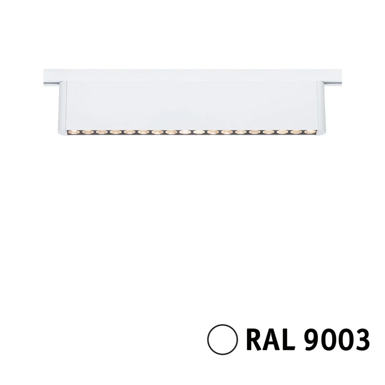 Barra LED Paulmann URail Zelos, 3000 K, blanco señal, atenuable