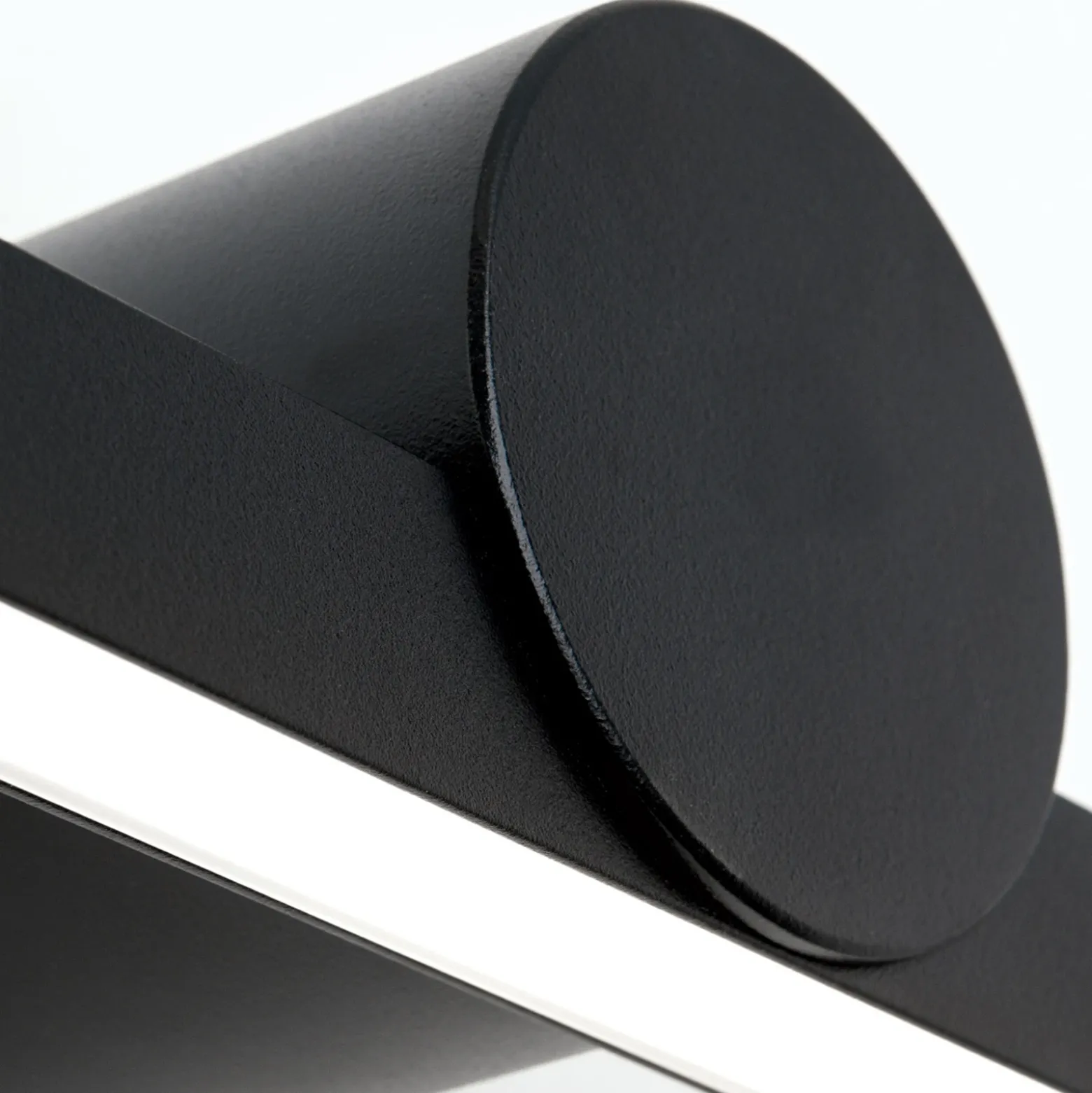 Beauty lámpara de espejo LED, anchura 61cm, negro