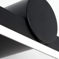 Beauty lámpara de espejo LED, anchura 101cm, negro