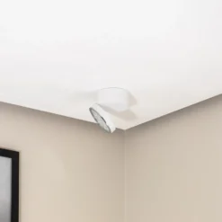 Bega LED downlight 51312.1, blanco, metal DALI orientable